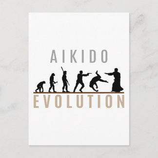 Cartão Postal Aikido Evolution