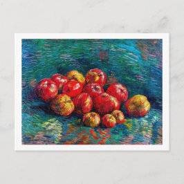 Cartão Postal "Ainda com as Maçãs" por Vincent Van Gogh