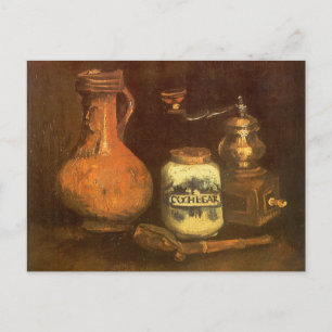 Cartão Postal Ainda com o Café Mill por Vincent van Gogh