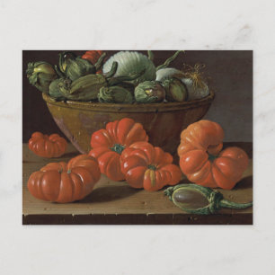 Cartão Postal "Ainda com Tomates" por Luis Melendez