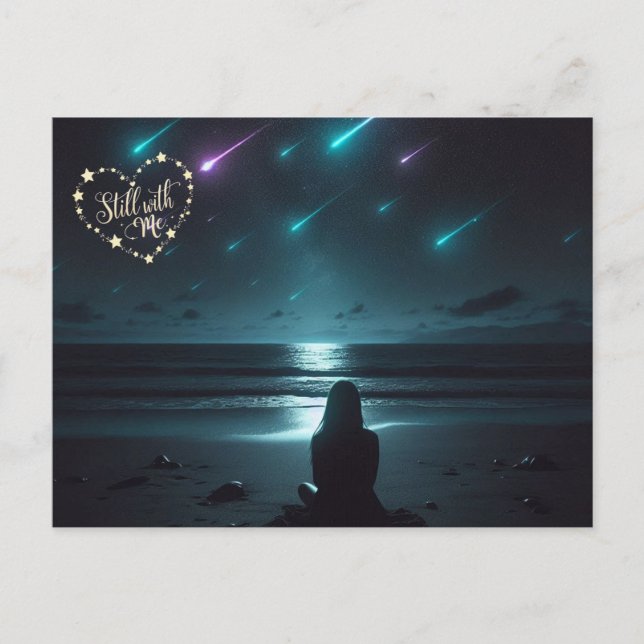 Cartão Postal Ainda Comigo - Cartão-postal de apoio à dor (Frente)