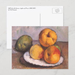 Cartão Postal "Ainda é a vida", "Maçãs", "Peras" de Paul Ceza