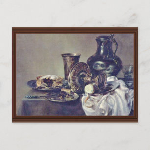 Cartão Postal Ainda É Vida De Heda, Willem Claesz. (Melhor quali