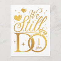 Ainda Fazemos 1 Ano de Aniversário de Casamento