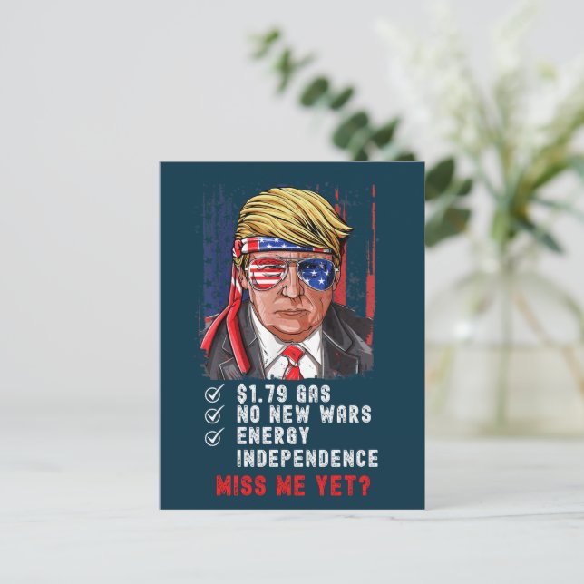 Cartão Postal Ainda Não Fiquei Com Mentira Por Mim, Conservador  (Em pé/Frente)