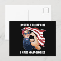 Ainda Sou Uma Rapariga Trump Não Peço Desculpas Tr