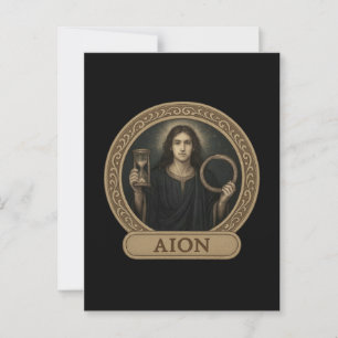 Cartão Postal Aion Eterno - Cartão-postal de Deus
