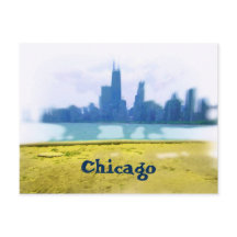 Air Brushing Chicago Skyline