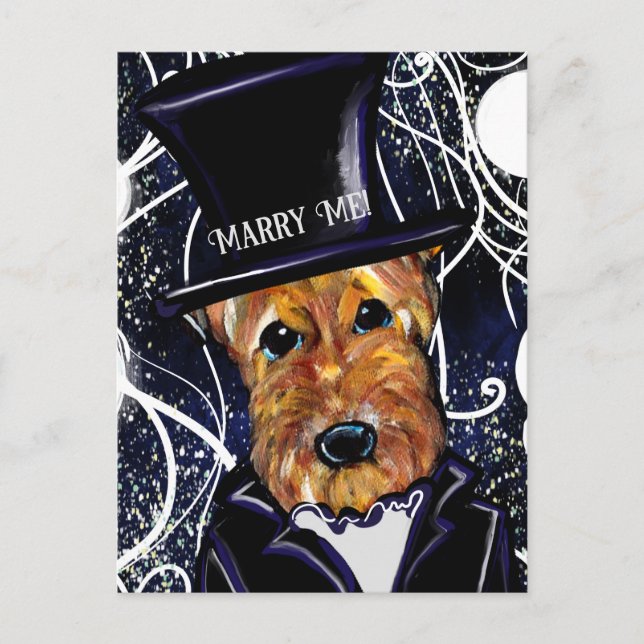 CARTÃO POSTAL AIREDALE TERRIER        (Frente)