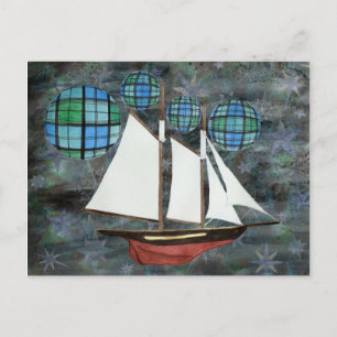 Cartão Postal Airship Campbell