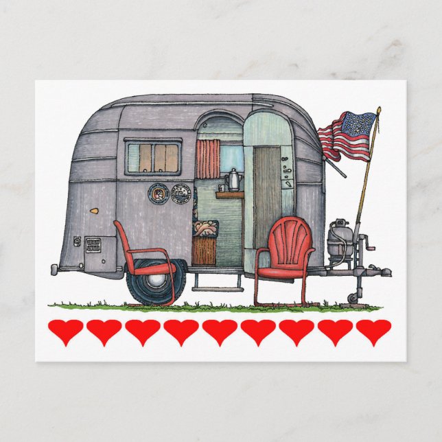 Cartão Postal Airstream (Frente)