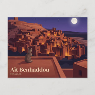 Cartão Postal Aït Benhaddou Marrocos