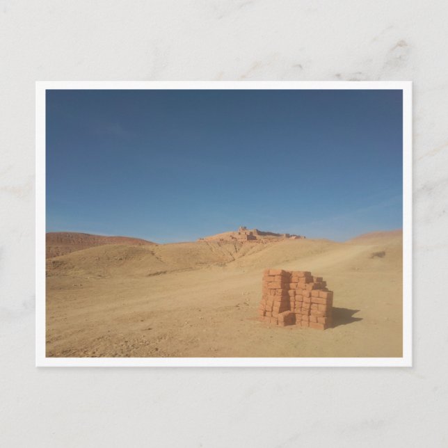 Cartão Postal Ait Benhaddou (Marrocos) (Frente)