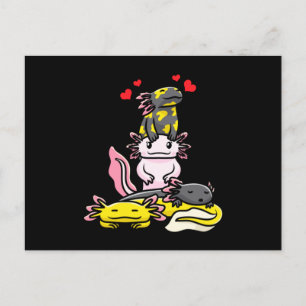 Cartão Postal Ajolote Kawaii