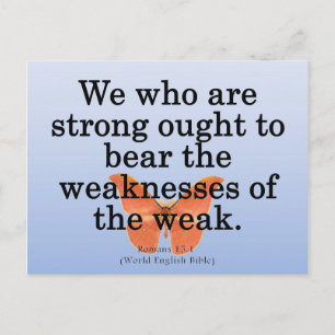 Cartão Postal Ajudar os romanos 15-1