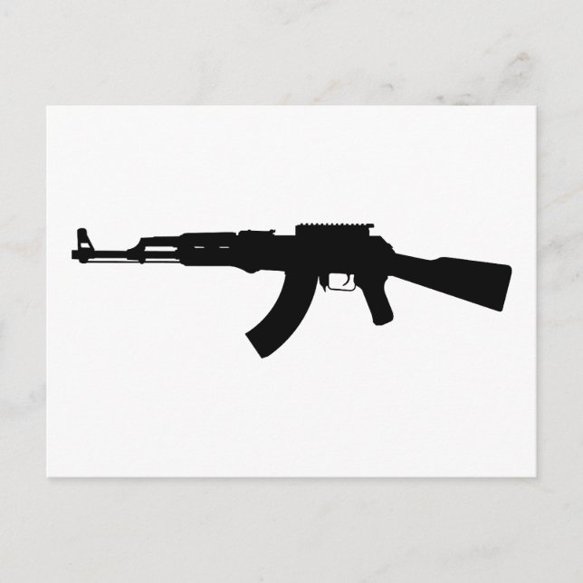 Cartão Postal ak47 (Frente)