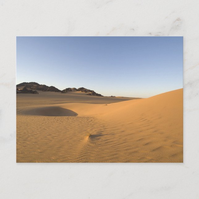 Cartão Postal Akakus, Sahara desert, Fezzan, Libya. (Frente)