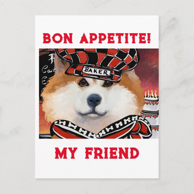 CARTÃO POSTAL AKITA (Frente)