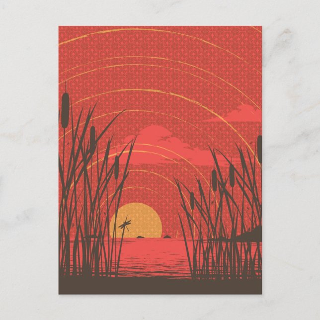 Cartão Postal Akitsu Shima (Frente)