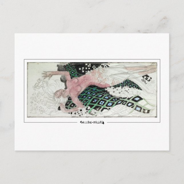 Cartão Postal Akseli Gallen-Kallela #177 - Cartão-postal de arte (Frente)