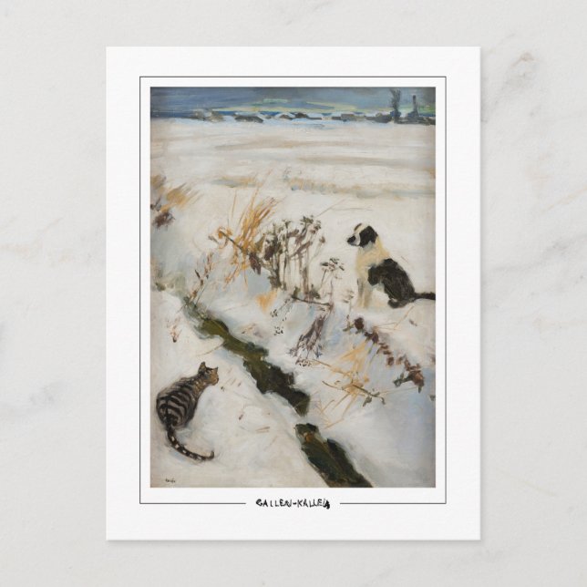 Cartão Postal Akseli Gallen-Kallela #32 - Cartão-postal de arte (Frente)