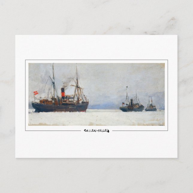 Cartão Postal Akseli Gallen-Kallela #364 - Cartão-postal de arte (Frente)