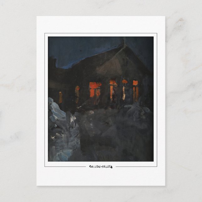 Cartão Postal Akseli Gallen-Kallela #367 - Cartão-postal de arte (Frente)