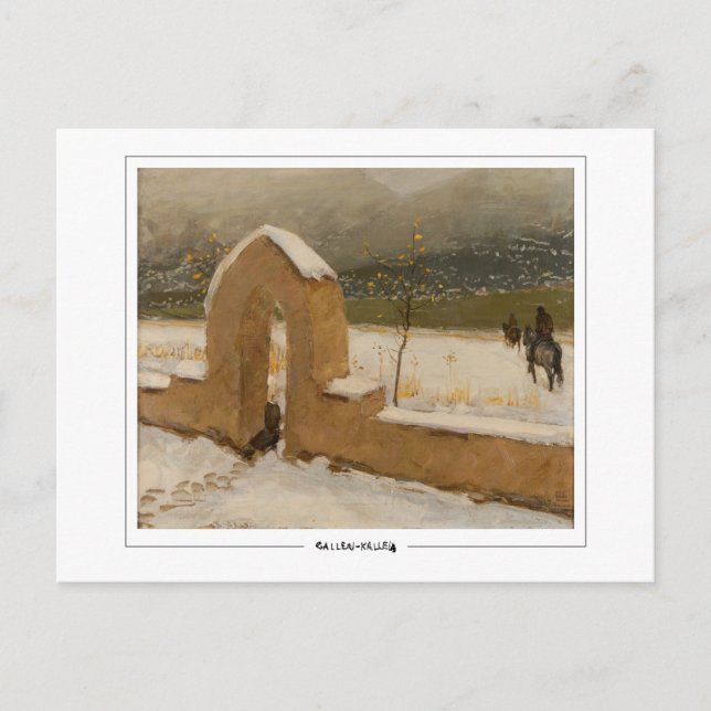 Cartão Postal Akseli Gallen-Kallela #379 - Cartão-postal de arte (Frente)