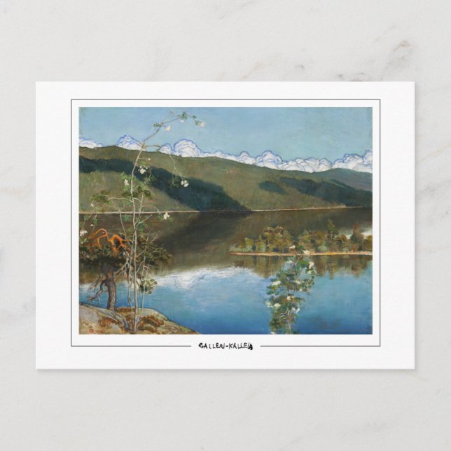 Cartão Postal Akseli Gallen-Kallela #384 - Cartão-postal de arte (Frente)