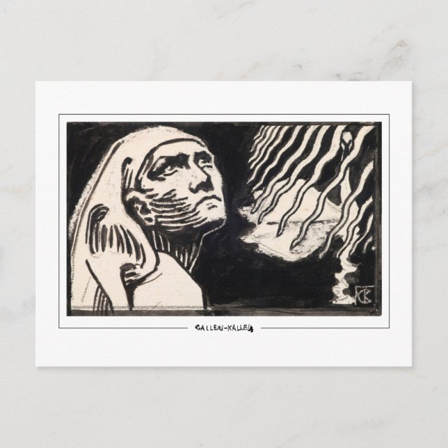 Cartão Postal Akseli Gallen-Kallela #399 - Cartão-postal de arte (Frente)