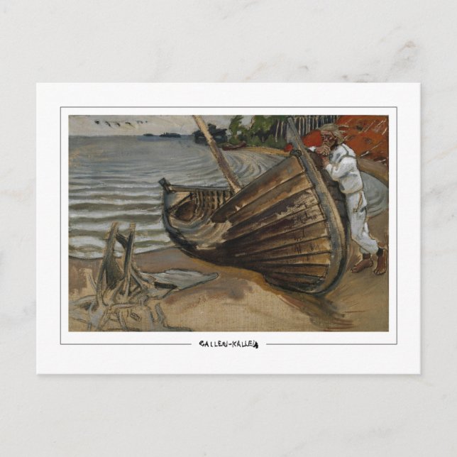 Cartão Postal Akseli Gallen-Kallela #444 - Cartão-postal de arte (Frente)