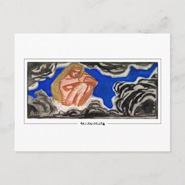 Cartão Postal Akseli Gallen-Kallela #450 - Cartão-postal de arte (Frente)