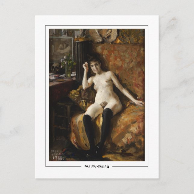 Cartão Postal Akseli Gallen-Kallela #500 - Cartão-postal de arte (Frente)
