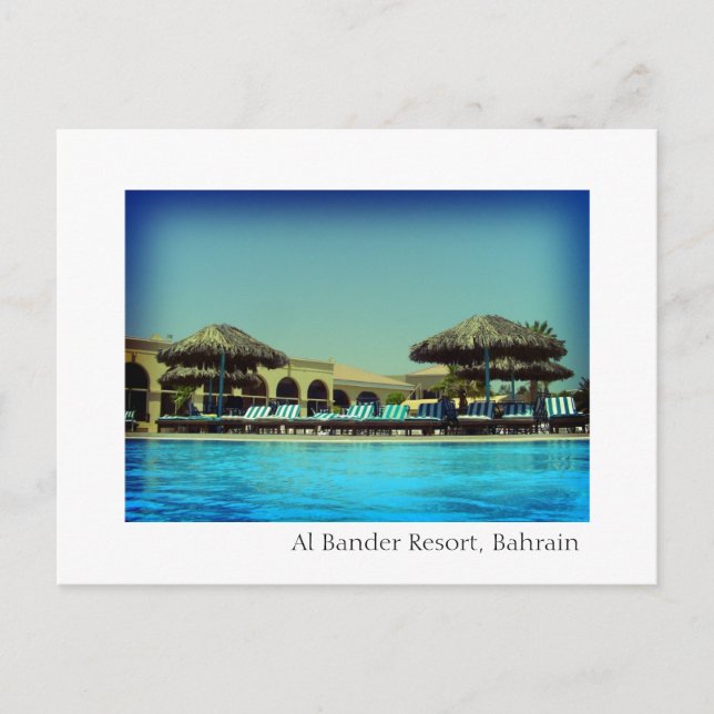 Cartão Postal Al Bander Resort, Bahrain (Frente)