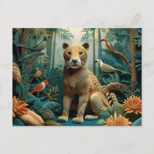 Cartão Postal Al Yarn Jungle