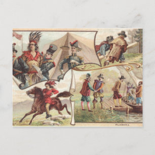 Cartão Postal Alabama Antigo