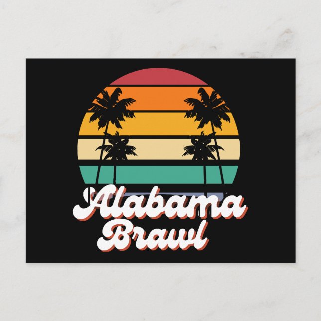 Cartão Postal Alabama Brawl (Frente)