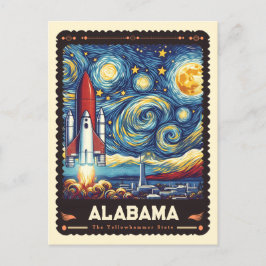 Cartão Postal Alabama | Vincent Van Gogh inspirado