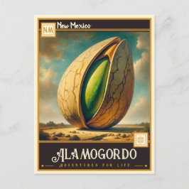 Cartão Postal Alamogordo, Novo México | Vintage