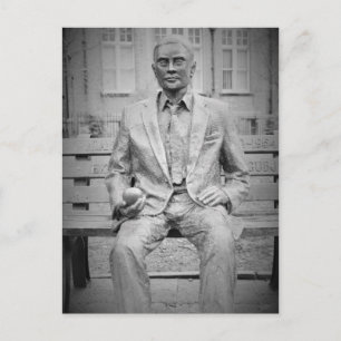 Cartão Postal Alan Turing, OBE. O Pai da Computação Moderna