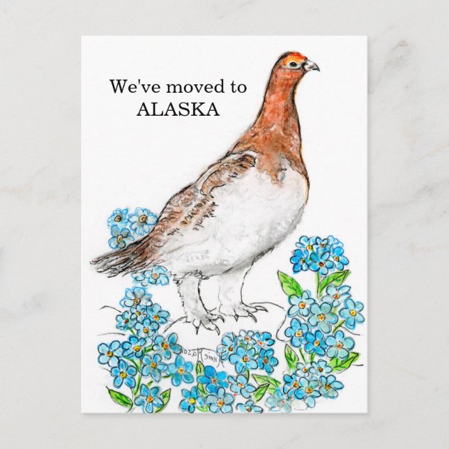 Cartão Postal Alasca (Frente)