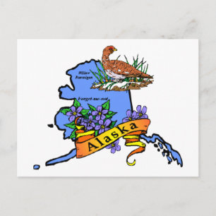 Cartão Postal Alasca