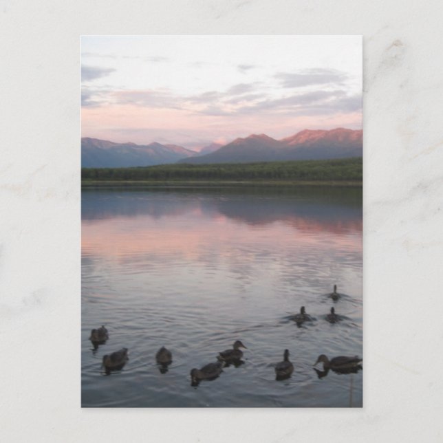 Cartão Postal Alasca (Frente)