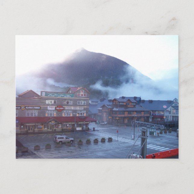 Cartão Postal Alasca (Ketchikan) (Frente)