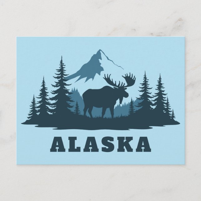 CARTÃO POSTAL ALASKA (Frente)