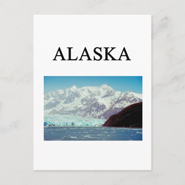 Cartão Postal alaska (Frente)