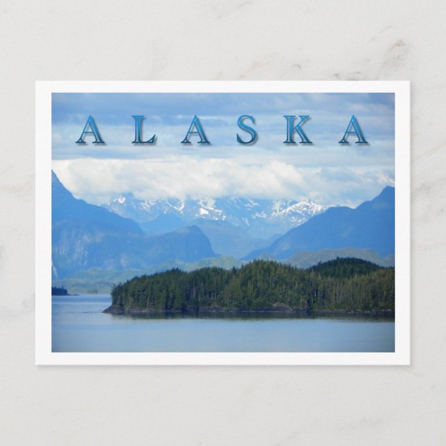 Cartão Postal Alaska (Frente)