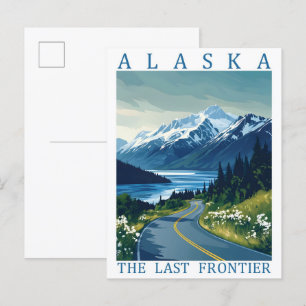 Cartão Postal Alaska, a última fronteira dos EUA, Viagem
