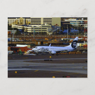 Cartão Postal Alaska Airlines