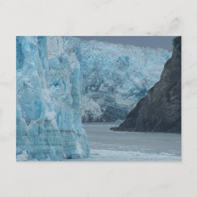 Cartão Postal Alaska Hubbard Glacier (Frente)